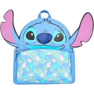 Disney Dani by Daniele Nicole Mini Backpack Stitch Hawaiian Flowers Book Bag